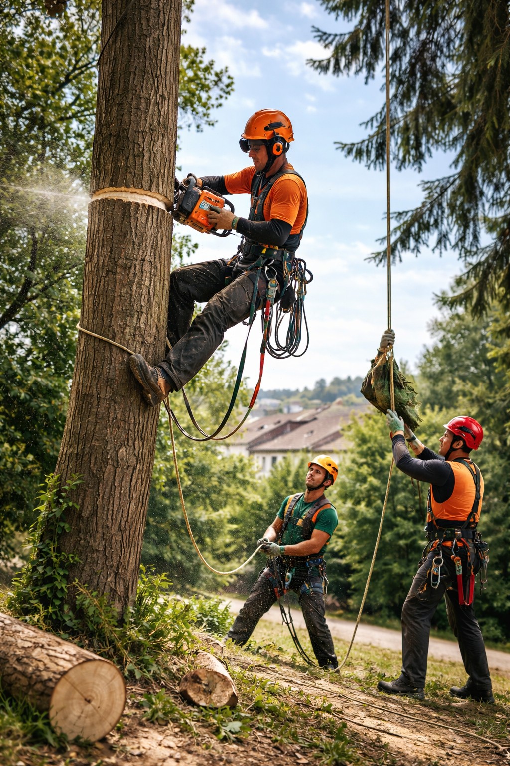 Kácení a prořez stromů