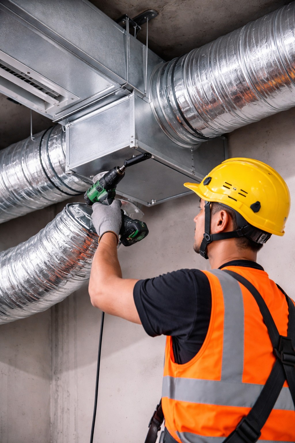 Montáž vzduchotechniky